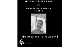 Nota de Pesar: Denise de Barros Mussio
